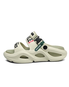 Пляжные сандалии унисекс бежево-оливкового цвета, цвет Beige Olive Green Urban authentic