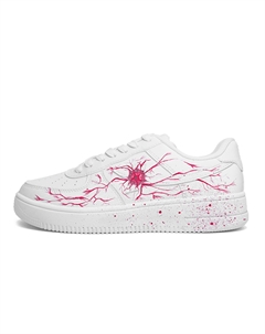 Кроссовки Air Force One с противоскользящей подошвой и амортизацией, низкие, для скейтбординга, унисекс, бело-красные, цвет White Red Xtep