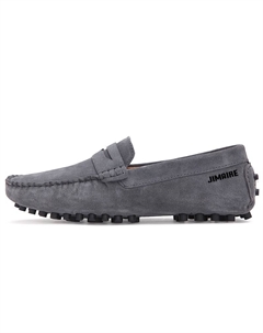 Мокасины мужские серые, цвет Gray King jinmai