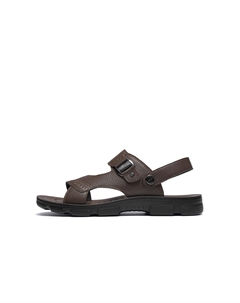 Мужские пляжные сандалии коричневые, цвет Brown Red dragonfly