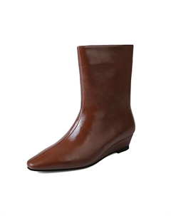 Унисекс-ботинки на шнуровке коричневые, цвет Brown Echo&yolo