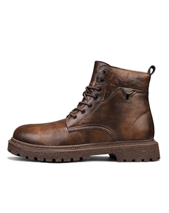 Мужские ботинки Martin черно-коричневые, цвет Brown Dunnu