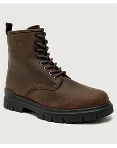 Высокие кожаные туфли ryan_halb_pp, коричневый Hugo