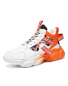 Мужские низкие беговые кроссовки оранжевые, цвет Orange Tonybear