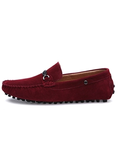 Мокасины мужские черные/синие/коричневые/бордовые - бордовые, цвет Burgundy Hbrk