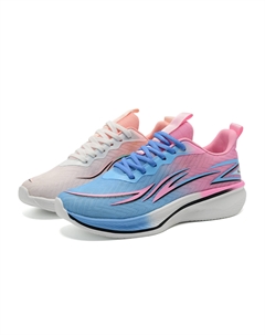 Разноцветные кроссовки унисекс низкие синие и розовые (дышащие), цвет Blue Pink Mismatched (Breathable) 7 sevfun