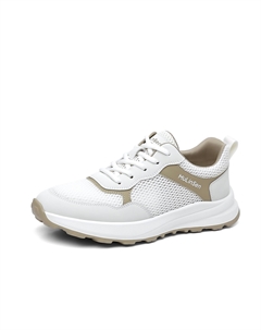 Мужские белые кеды низкие, цвет White Mulinsen