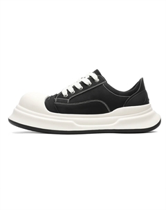 Мужские лоу-топ скейтборд кроссовки черные, цвет Black Weishibangwei