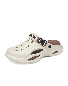 Клоги мужские бежево-коричневые, цвет Beige Brown Kupe