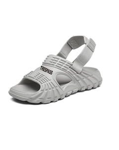Пляжные сандалии мужские серые/хаки/белые, цвет Gray Trespass