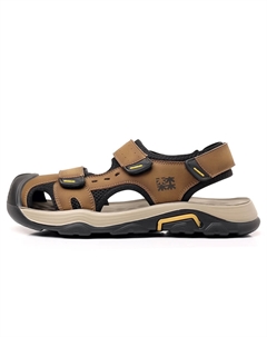 Антискользящие дышащие противоударные легкие треккинговые ботинки для мужчин коричневые, цвет Brown Mulinsen