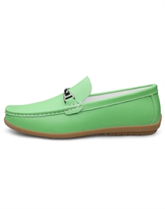 Мокасины мужские зеленые, цвет Green Ximo bull