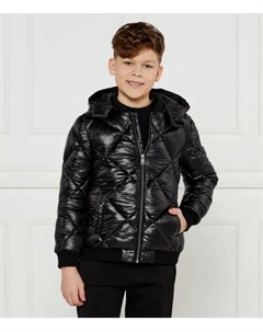 Бомбер Regular fit, черный Guess