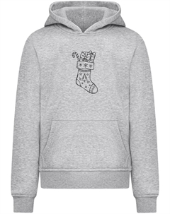 Толстовка с капюшоном, вересковый серый Merchcode