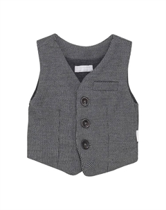 Кардиган, темно-серый меланж Noppies