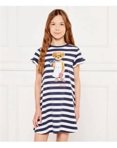 Платье, синий Polo ralph lauren