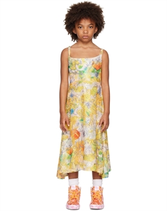 Эксклюзивное детское желтое платье SSENSE Market Collina strada