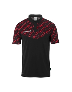 Рубашка-поло , черный/красный Uhlsport