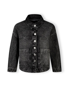 Джинсовая куртка, черный деним Minoti