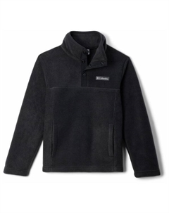 Детский флисовый свитер с застежкой на пуговицу 1/4 - флисовый свитер, черный Columbia