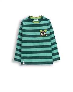 Рубашка с длинным рукавом, зеленый Coccodrillo