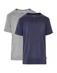 Детская базовая футболка 32 (2 шт.), синий Minymo®