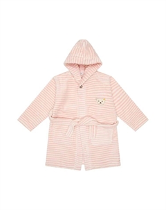 Халат, розовый/белый Steiff