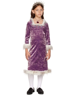 Эксклюзивное детское фиолетовое платье принцессы на Хэллоуин SSENSE Anna sui mini