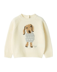 Джемпер с длинными рукавами, белый Il gufo