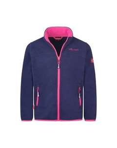 Куртка оппдал для девочек xt - флисовая куртка, мультиколор Trollkids