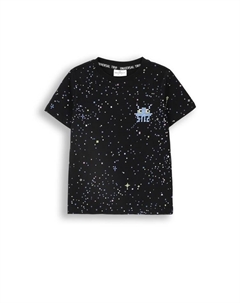 Футболка, черный Coccodrillo