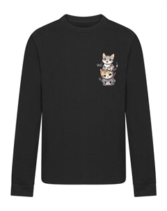 Рубашка с длинным рукавом, черный Merchcode