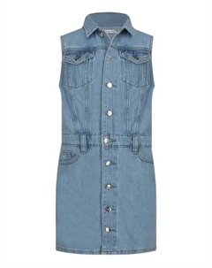 Платье, синий Calvin klein jeans