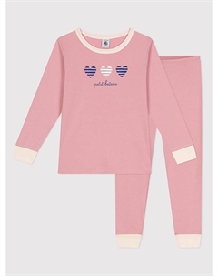 Пижама, розовый Petit bateau