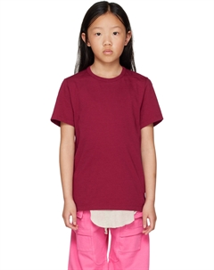 Детская розовая футболка Level Rick owens