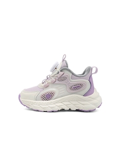 Утепленные детские беговые кроссовки с амортизацией Kids' розово-фиолетовые Хлопок Jeep