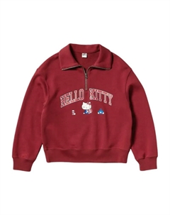 Детская толстовка, бордовая Uniqlo