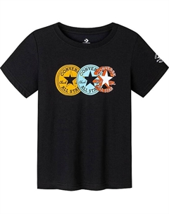 Футболка Chuck Patch Distort Jet Black детская Converse