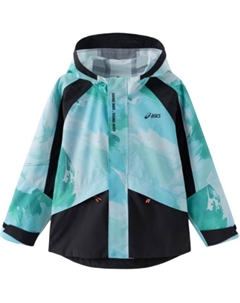 Школьная куртка, зеленая мультиколор Asics