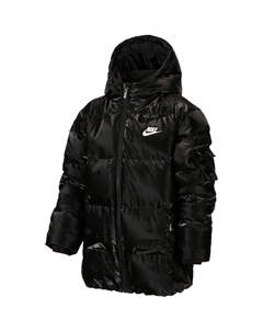 Детская пуховая куртка, черная Nike