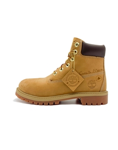 ПРЕМИУМ Детские противоскользящие антиударные ботинки Желтый Подростки Timberland