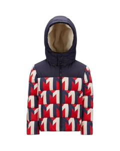Детская пуховая куртка, красная Moncler