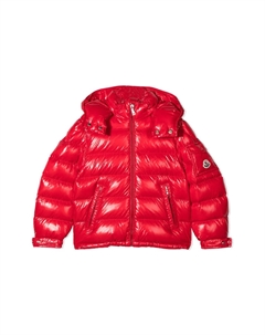 Детская утепленная куртка, красная Moncler