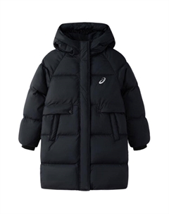 Школьная пуховая куртка, черная Asics