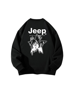 Детская толстовка, черная Jeep
