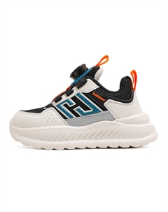 Антискользящие и износостойкие дышащие детские повседневные туфли Kids', авокадо зеленый/бежевый Bobdog