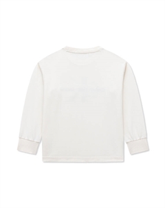 Футболка цвета слоновой кости Calvin klein