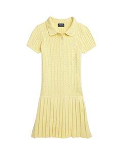 Детская желтая футболка поло SS24 Polo ralph lauren