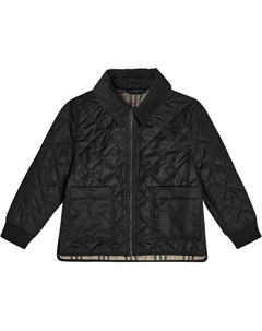 Детская утепленная куртка Black Kids' Burberry