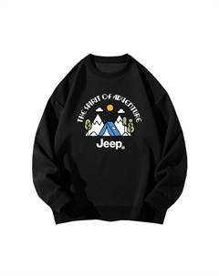 Детская толстовка, черная Jeep